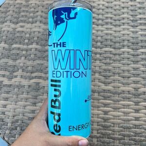 Red Bull customizable tumbler